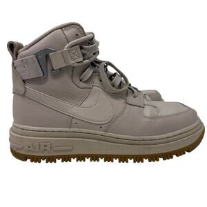 Nike Air Force 1 High Utility 2.0 Boot Women's 9 Fossil Stone DC3584-200 Used